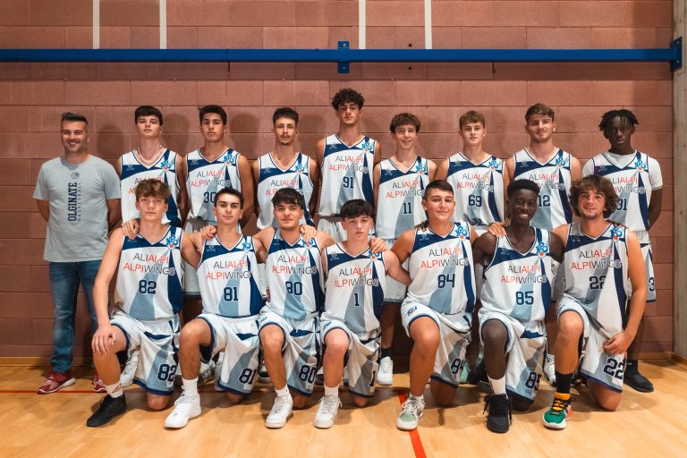 Foto di squadra U17 regionale blu